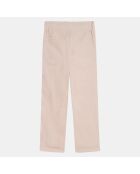Pantalon en Velours côtelé de coton Ouma rose